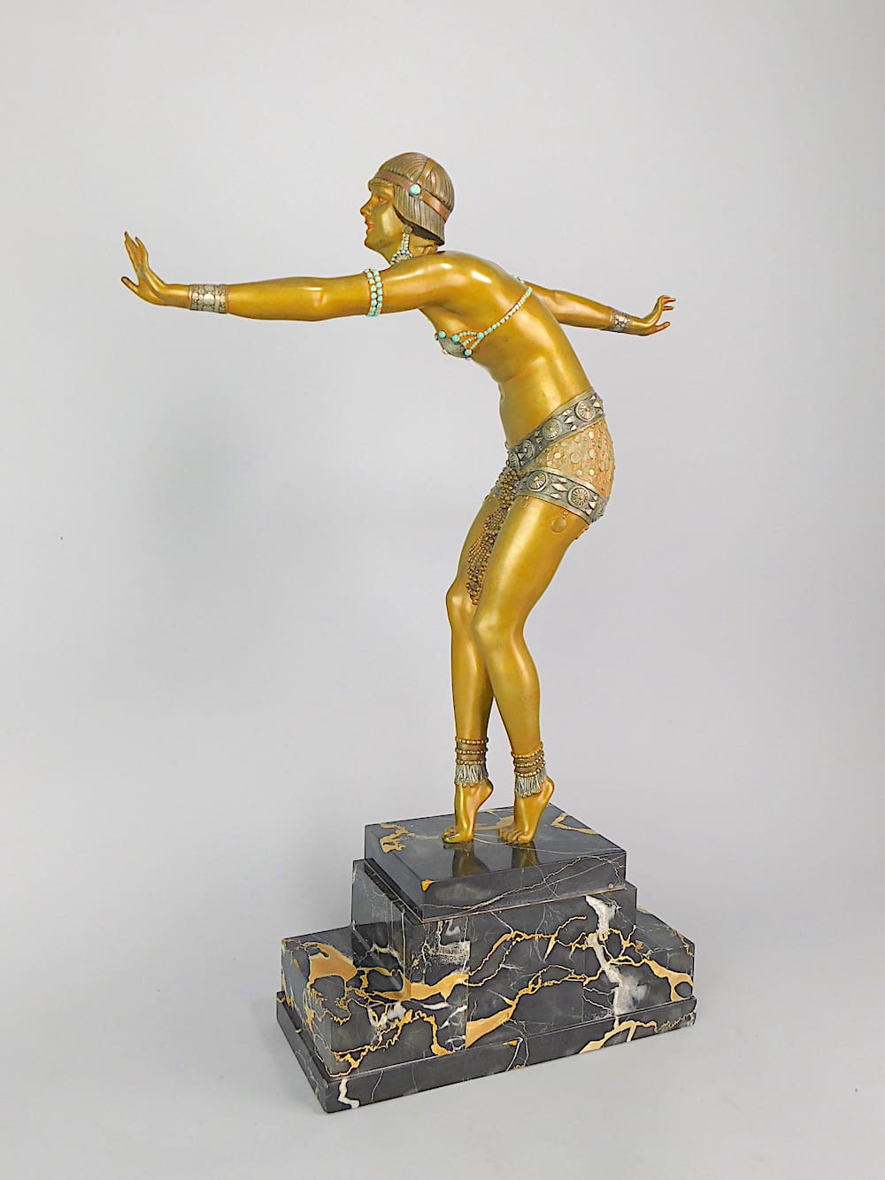 D.H. Chiparus - Pheonician Dancer - Sheryl's Art Deco Emporium