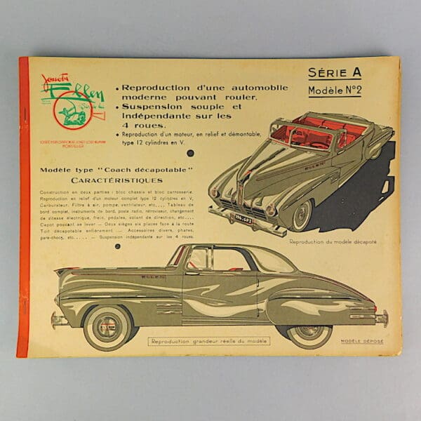 French Model Car Book - Sheryl's Art Deco Emporium