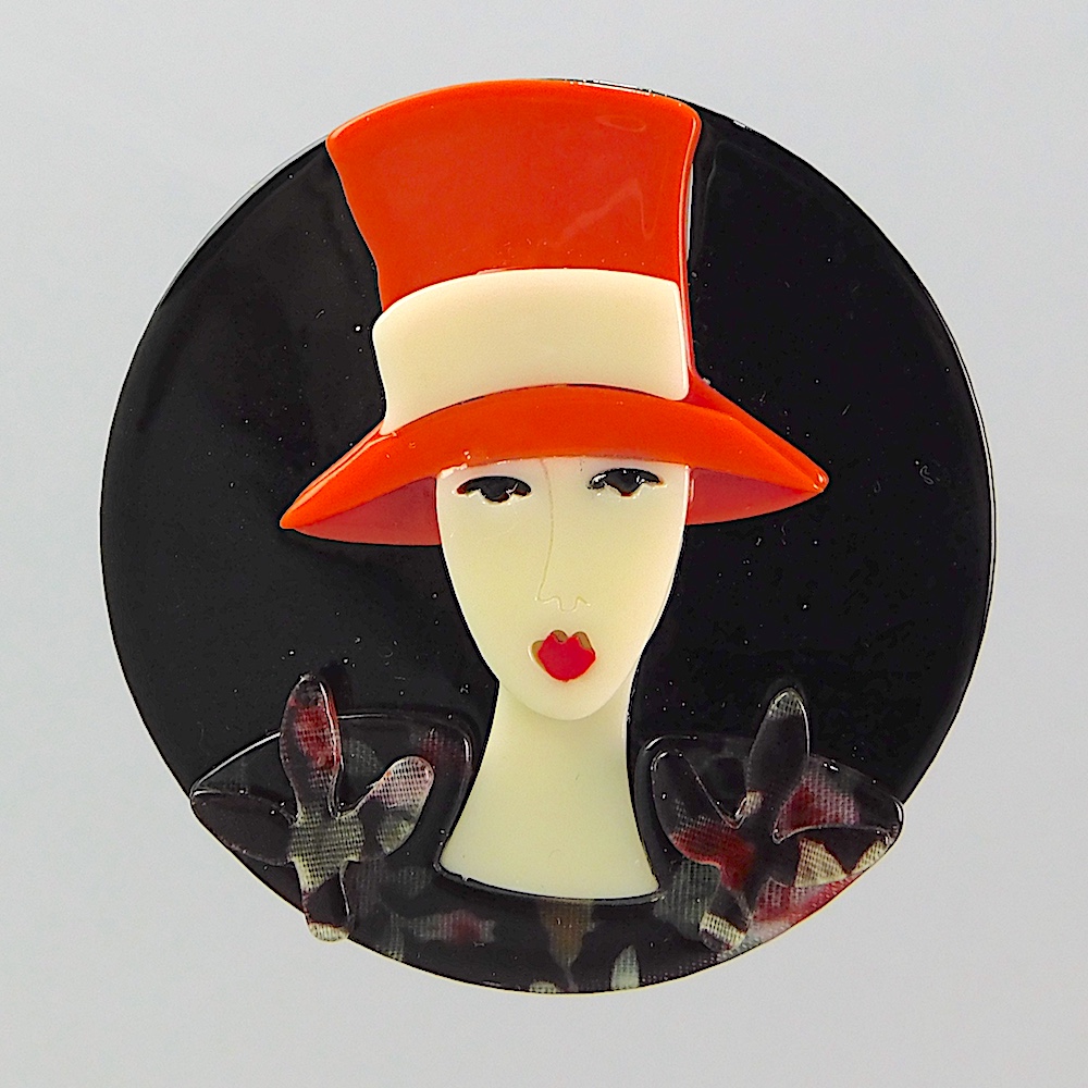 Costume Brooch - Sheryl's Art Deco Emporium